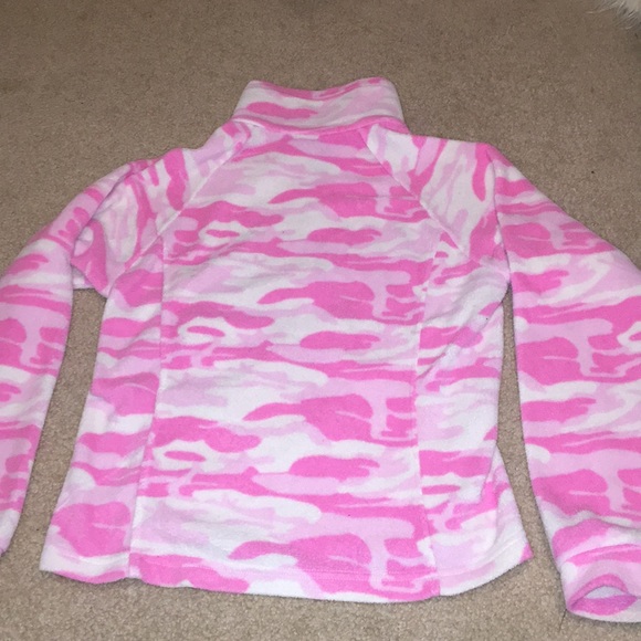Girls size 14-16 Columbia sweatshirt w turtle neck - Picture 4 of 4